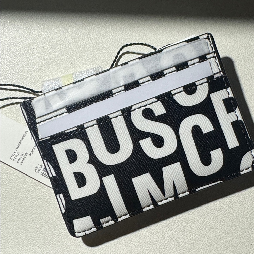NWT✨ Marc Jacobs Monochrome Card Holder